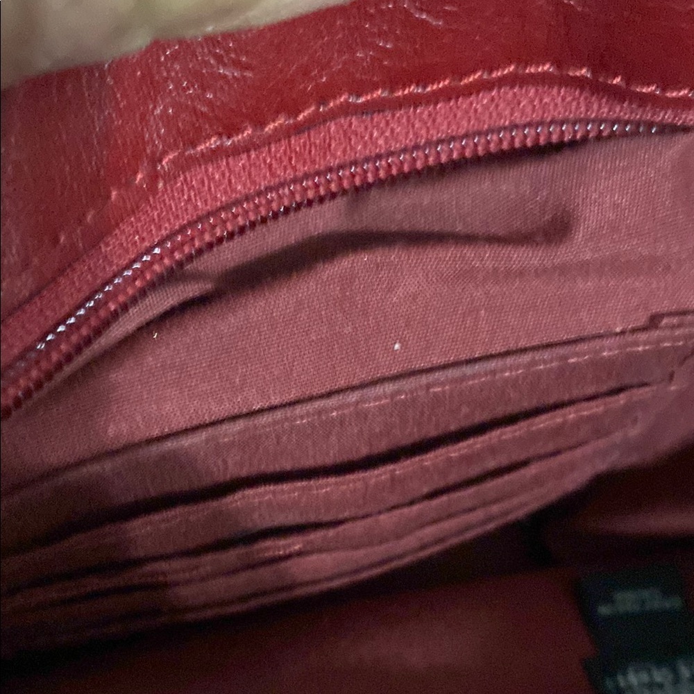 Wilsons Studio Pelle Burgundy Soft
Leather Elegant Leather Handbag - Picture 7 of 9